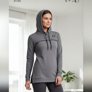 Under Armour gray pullover sweatshirt hoodie XS